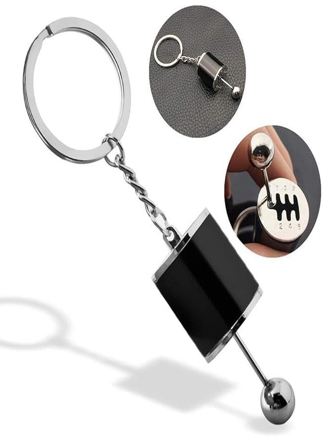 siddhmurti Gear Transmission Fidget Gear Keychain | 6 Speed Shiftable Gear Knob Keychain | Gear Box Keychain | Transmission Shift Gear Box Fidget Toy (Random Colour) - Image 3